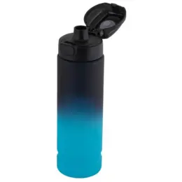 1 Litre Motivate Water Bottle Aqua Open